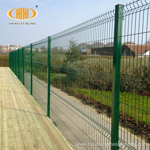 3d Curvy Galvanized Welded Wire Mesh Fence